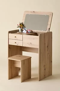 Rowan Flip-Top Mirror Vanity