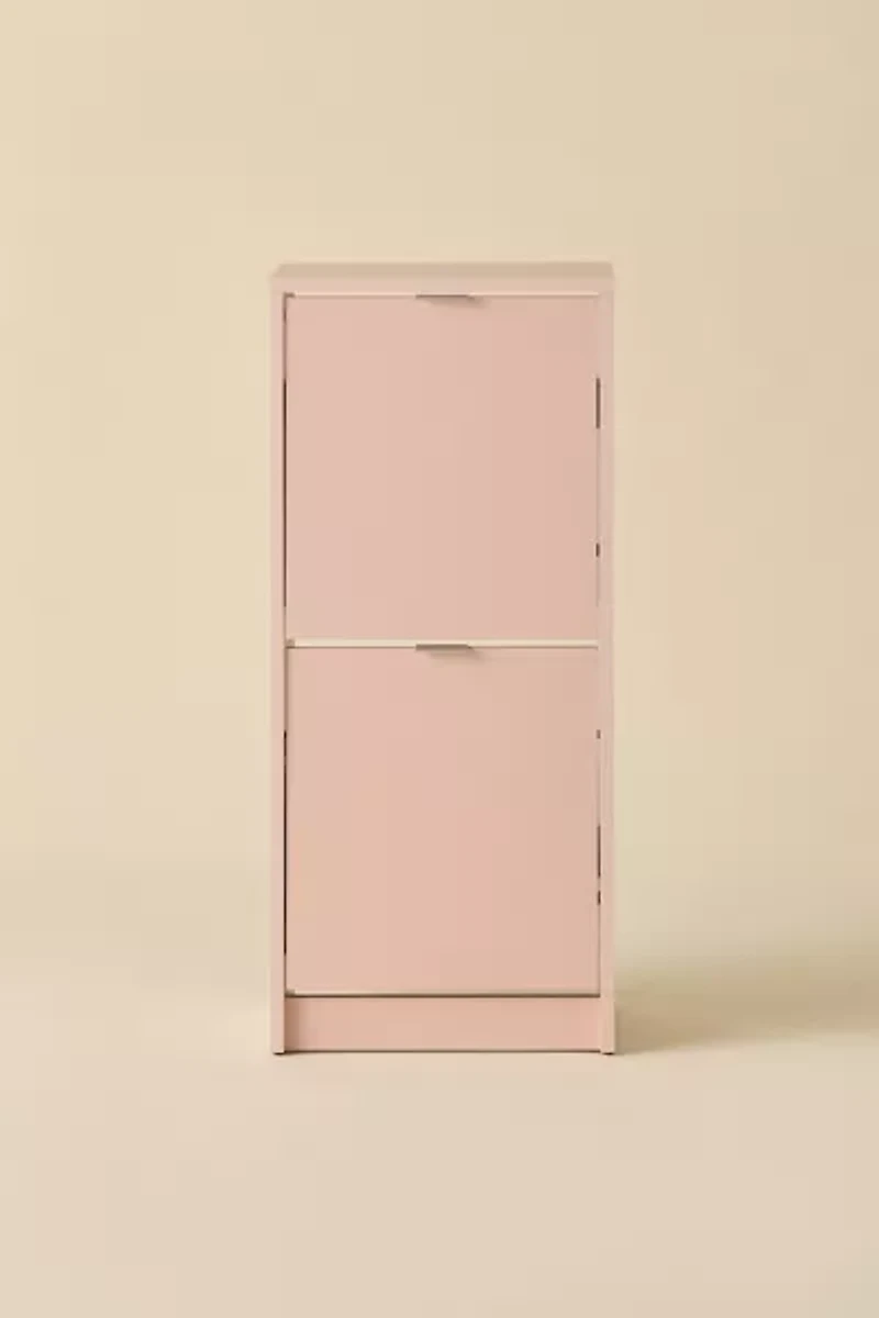 Eddie Entryway 2-Drawer Shoe Storage Cabinet