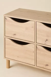 Rowan 6-Drawer Media Storage Console