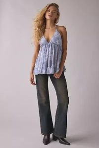 Kimchi Blue Edith Halter Tunic Babydoll Top