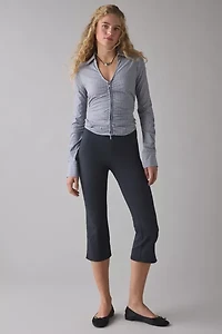 Kimchi Blue Penny Zip-Front Slim Shirt