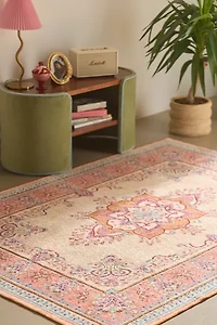 Onika Medallion Washable Rug