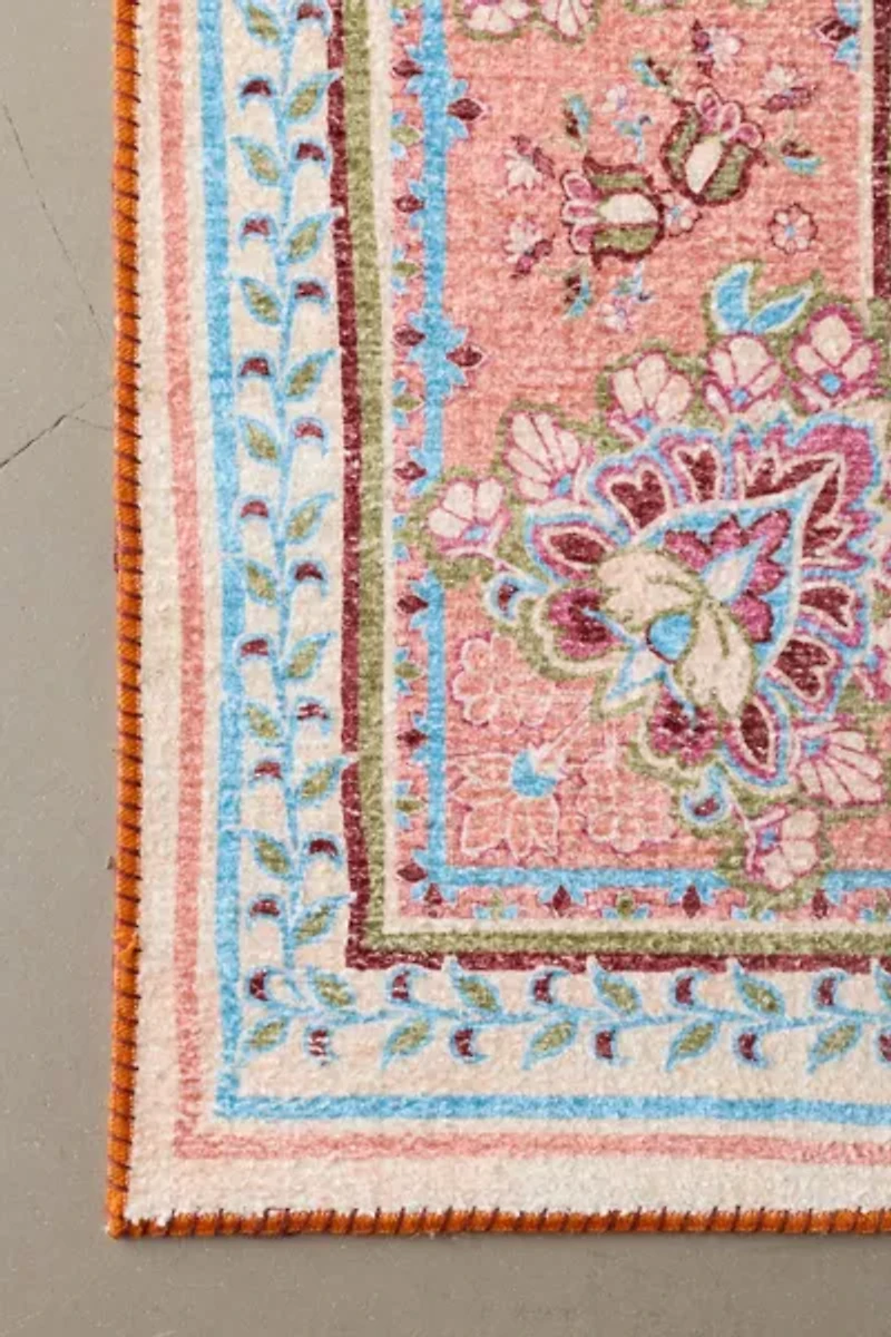 Onika Medallion Washable Rug