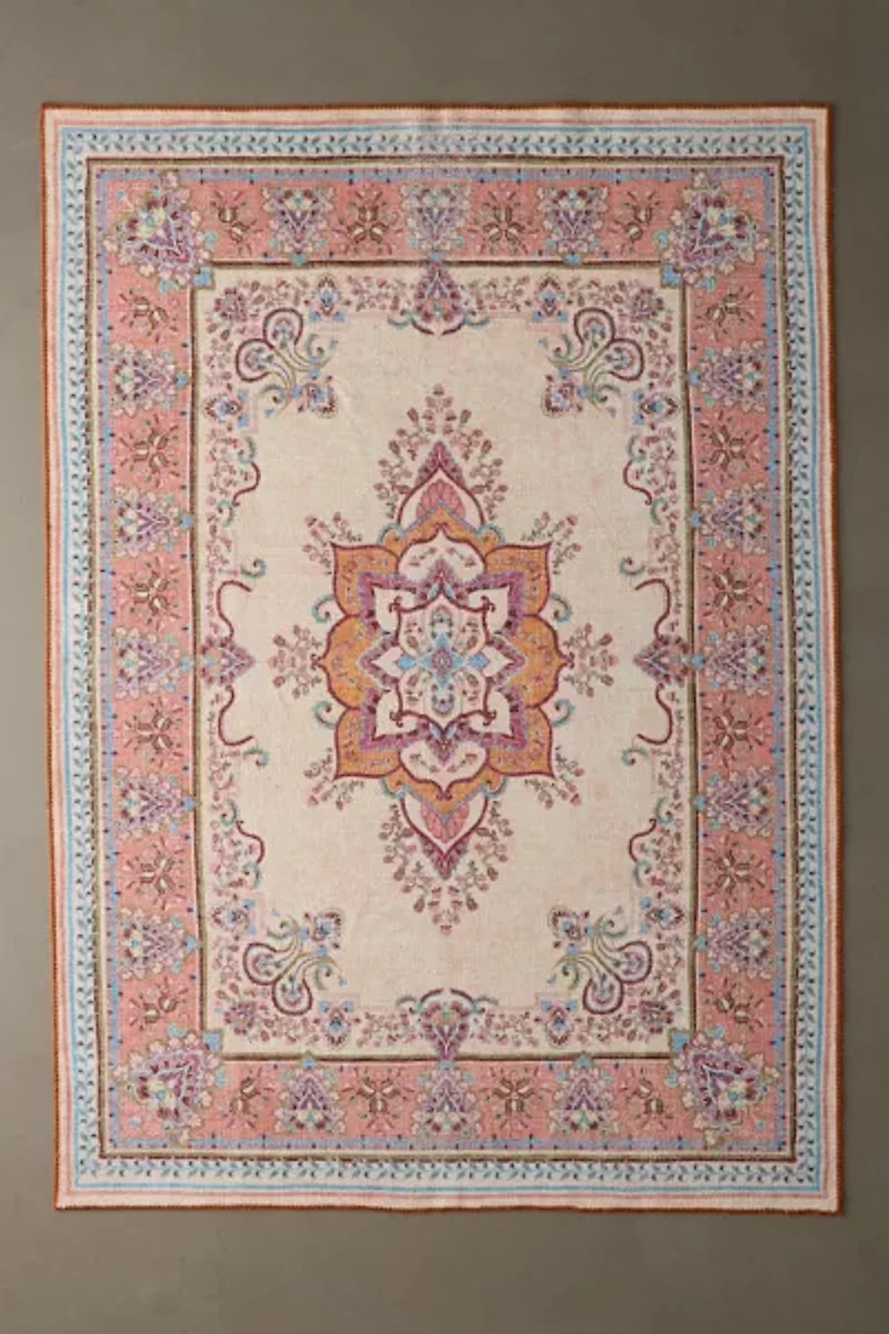 Onika Medallion Washable Rug