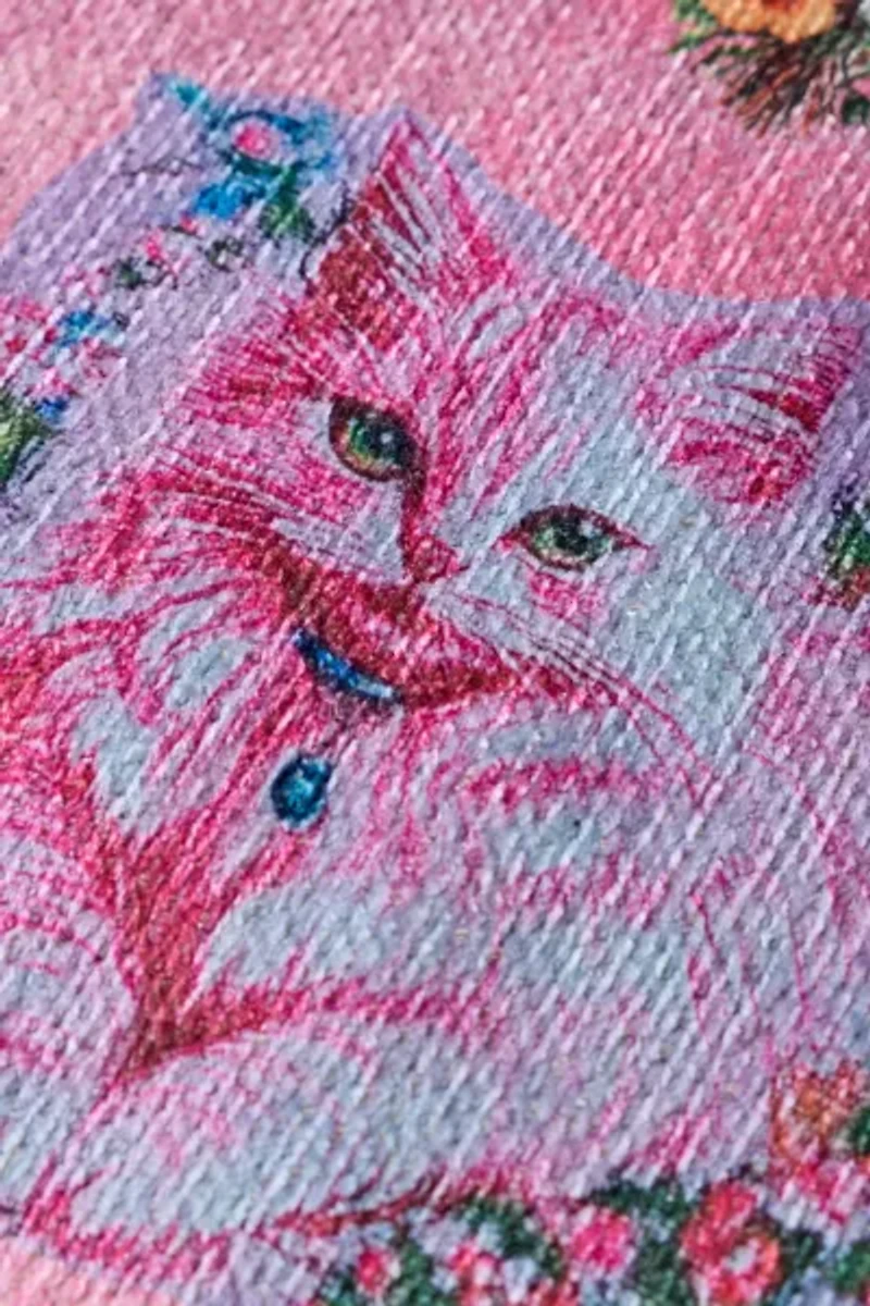 Maddie Coquette Washable Printed Rug