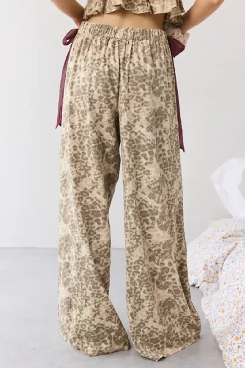 Out From Under Sweet Nothings Side-Tie Bow PJ Pants