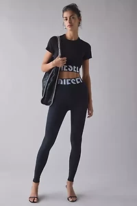 Diesel Uftee-Sport-Cropped-T-Shirt