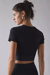 Diesel Uftee-Sport-Cropped-T-Shirt