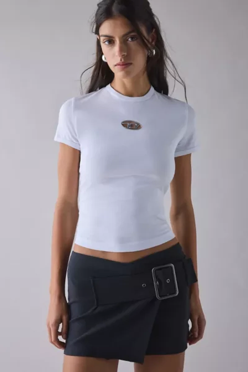 Diesel T-Uncutie-Long-Od Baby Tee