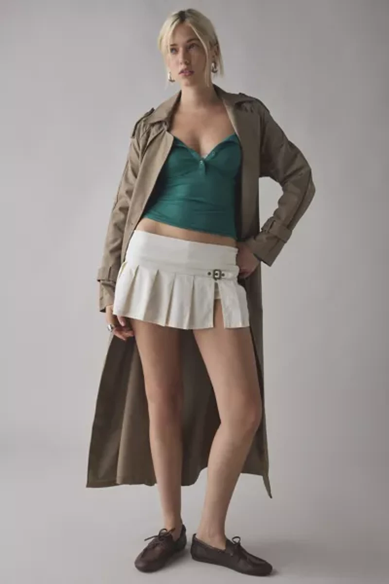 Out From Under Betty Boatneck Long Sleeve Henley Top