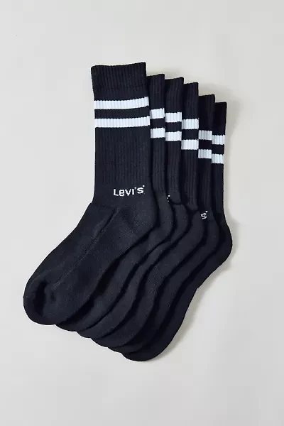 Levi's® Sport Stripe Standard Crew Sock 3-Pack