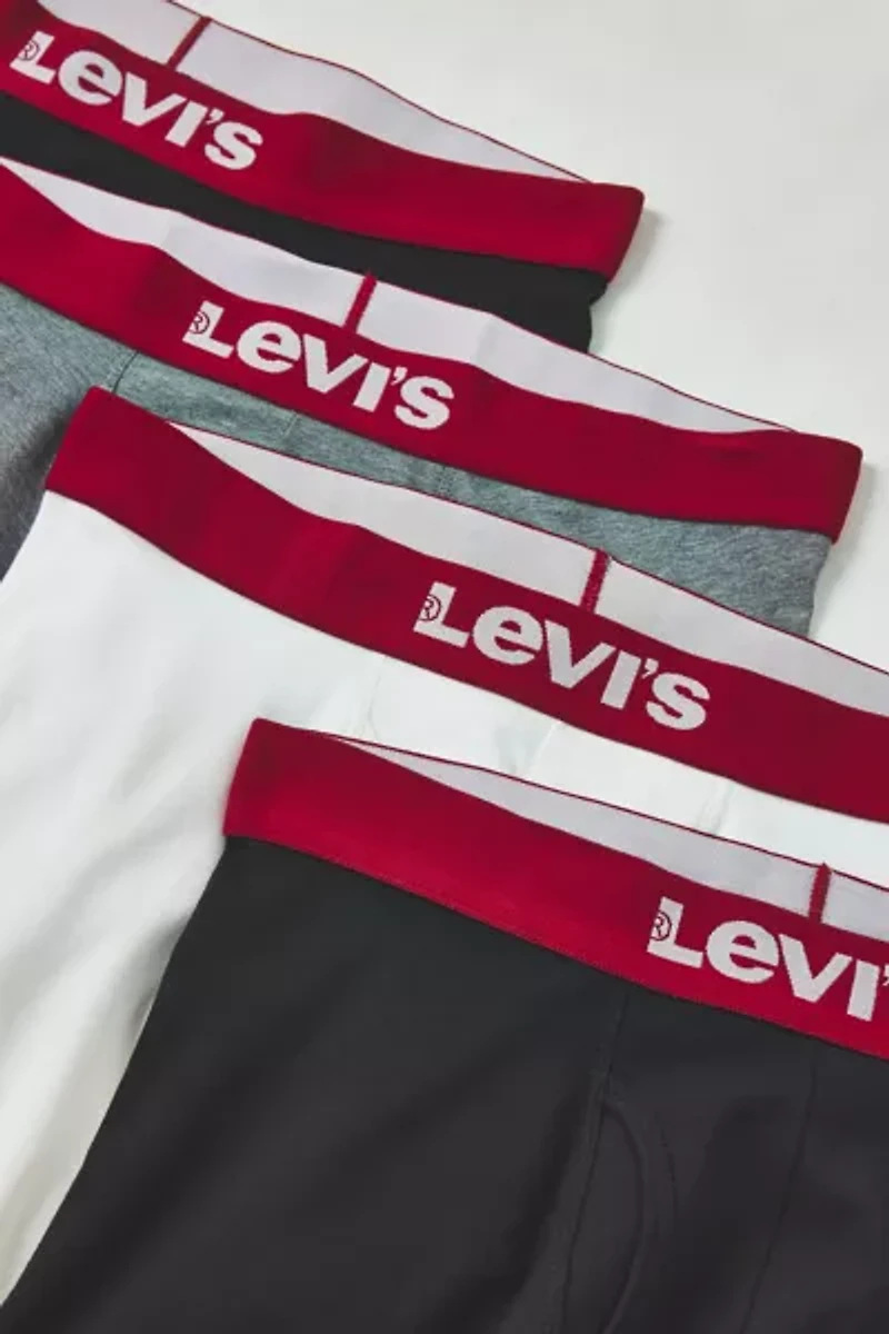 Levi's® Solid Boxer Brief 4-Pack