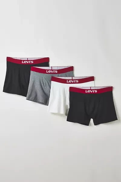 Levi's® Solid Boxer Brief 4-Pack