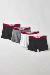 Levi's® Solid Boxer Brief 4-Pack