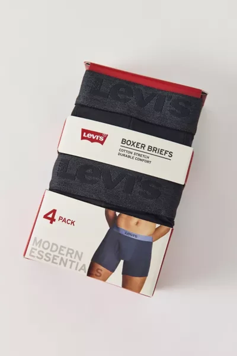 Levi's® Melange Boxer Brief 4-Pack