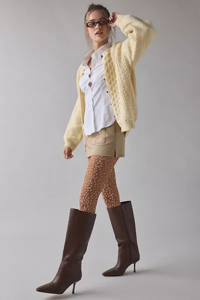 Fawn Print Tights