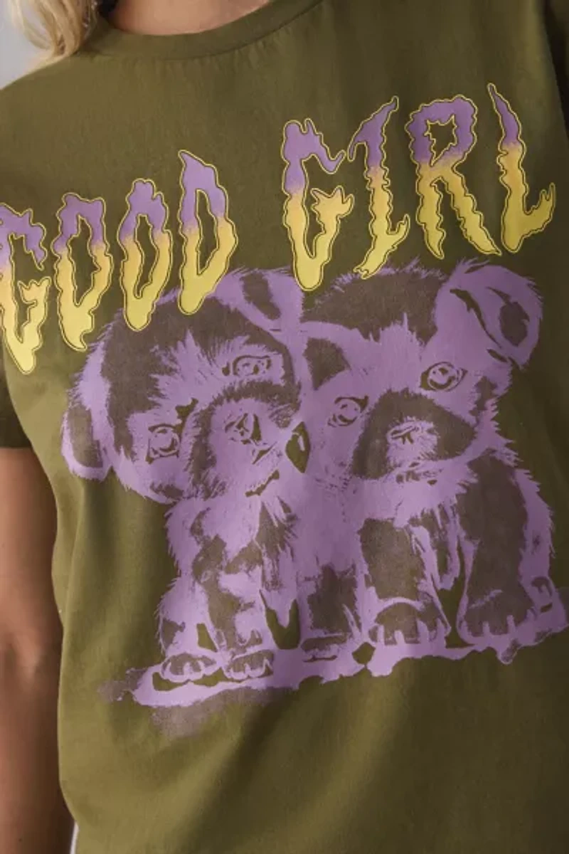 Good Girl Dog Graphic Slim Tee