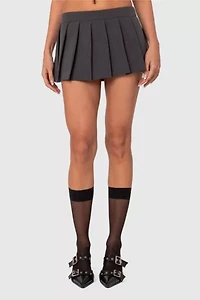 Edikted Ariana Pleated Mini Skort