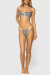 Edikted Dini Striped Bikini Bottom
