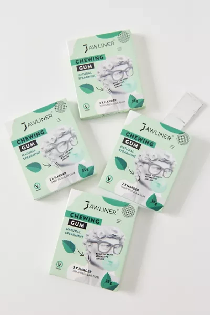 Jawliner Medium Hard Chewing Gum Set