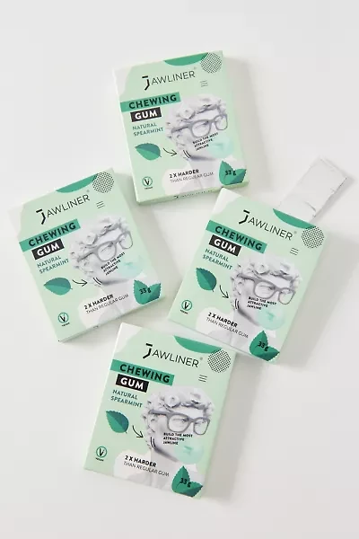 Jawliner Medium Hard Chewing Gum Set