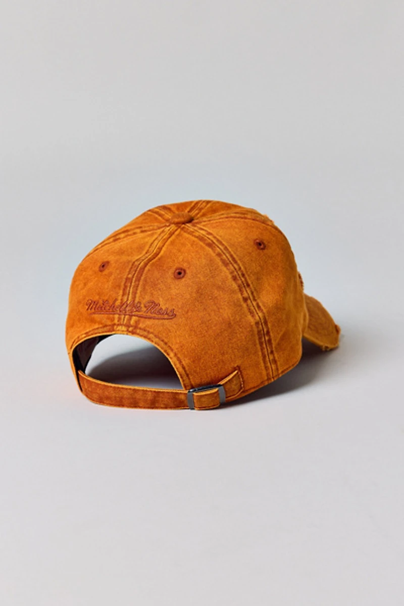 Mitchell & Ness NCAA University Of Texas Longhorns Washed Dad Hat