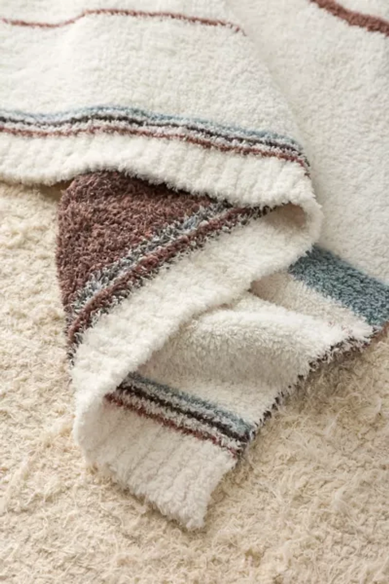 Barefoot Dreams CozyChic Vista Striped Throw Blanket