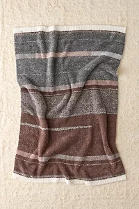 Barefoot Dreams CozyChic Vista Striped Throw Blanket