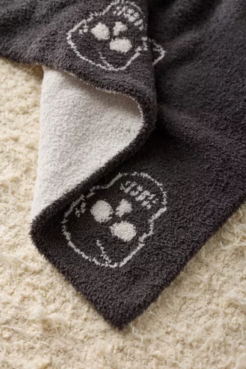 Barefoot Dreams CozyChic Skull Print Throw Blanket