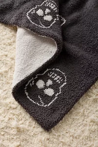 Barefoot Dreams CozyChic Skull Print Throw Blanket