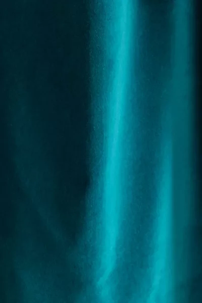 Velvet Tie Top Café Curtain Set
