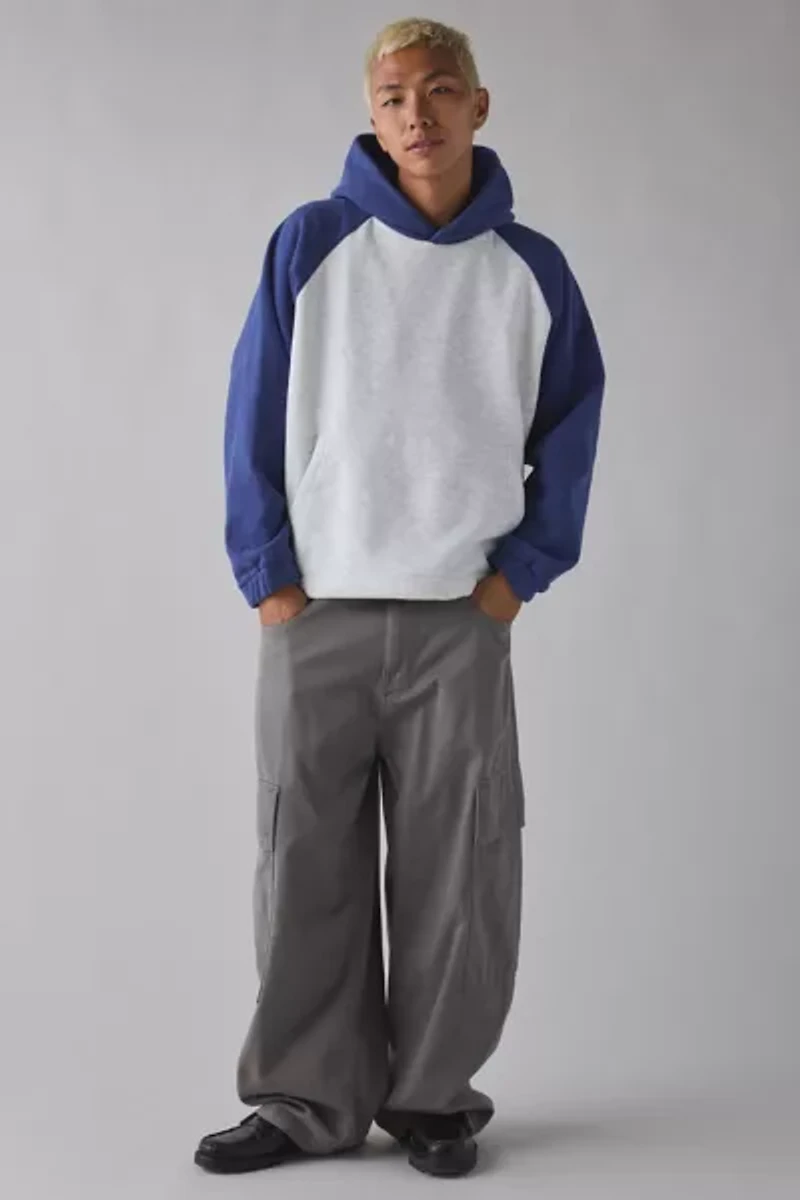Standard Cloth Jump Shot Raglan Hoodie Sweatshirt
