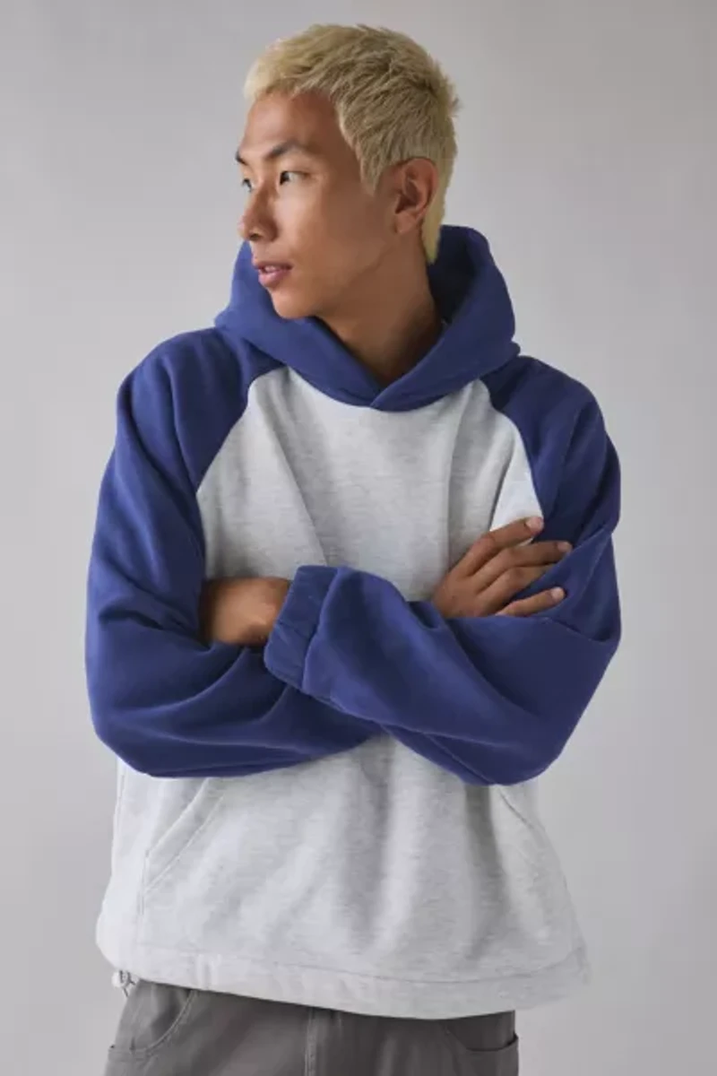 Standard Cloth Jump Shot Raglan Hoodie Sweatshirt