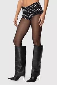 Edikted Maxene Polka Dot Micro Shorts