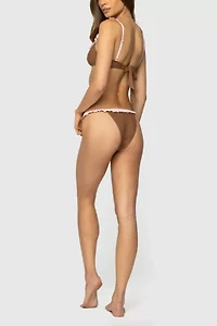 Edikted Kellie Ruffled Bikini Bottom