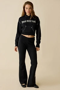 True Religion Jacquard Graphic Relaxed Sweatpant