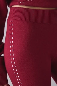 True Religion Jacquard Graphic Sweater Relaxed Bootcut Sweatpant