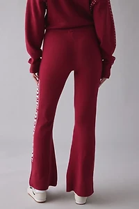 True Religion Jacquard Graphic Sweater Relaxed Bootcut Sweatpant