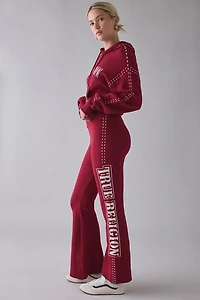 True Religion Jacquard Graphic Sweater Relaxed Bootcut Sweatpant