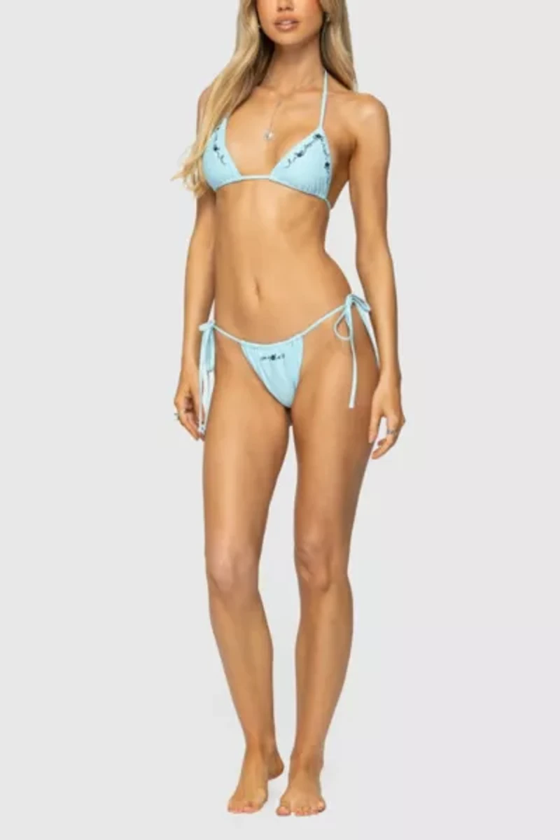 Edikted Coralle Triangle Bikini Top