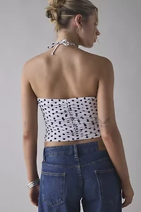 Kimchi Blue Mila Convertible Tie Ruched Tube Top