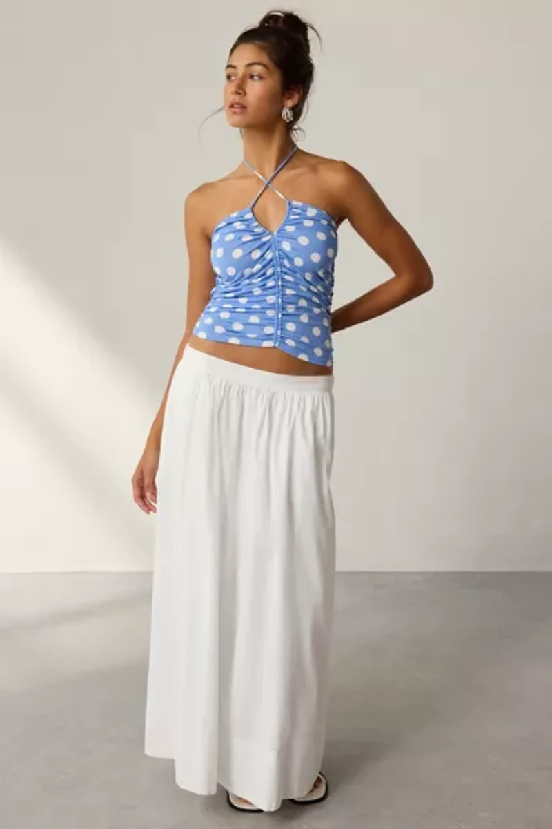 Kimchi Blue Mila Convertible Tie Ruched Tube Top