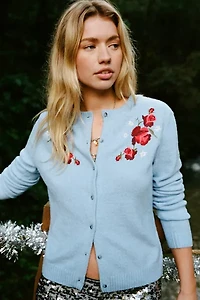 Kimchi Blue Rachel Embroidered Cardigan
