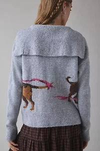 Kimchi Blue Paloma 1/4 Zip Pullover Sweater