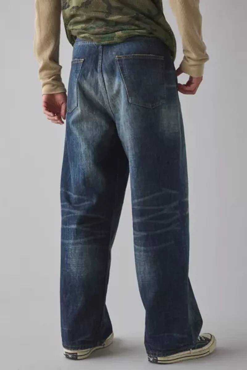 BDG Big Jack Whiskered Denim Relaxed Fit Jean