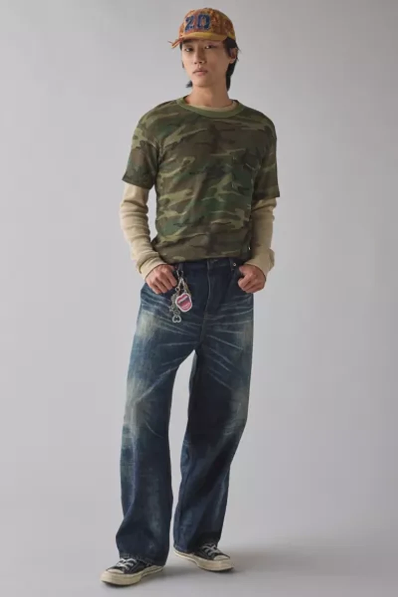 BDG Big Jack Whiskered Denim Relaxed Fit Jean