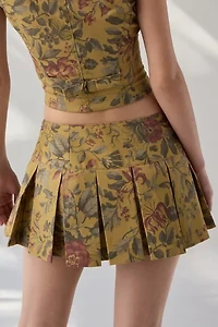 UO Feeling Naughties Tailored Vest Top + Pleated Skort 2-Piece Set