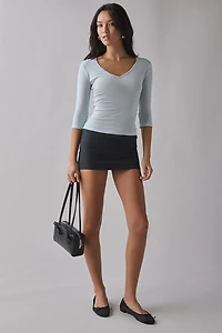 BDG V-Neck 3/4 Sleeve Spill The Tee