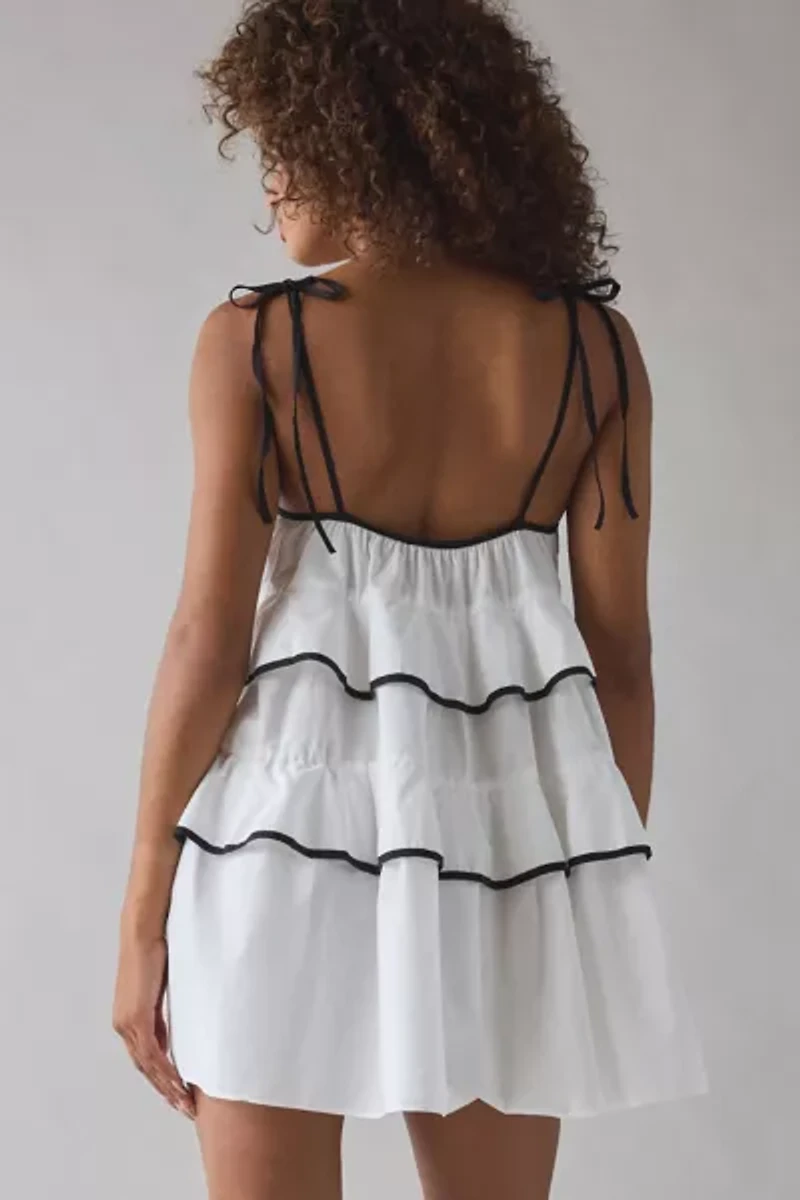 Sister Jane Gabriel Tiered Cami Mini Dress