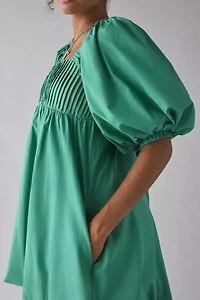 Sister Jane Esperalda Puff Sleeve Babydoll Mini Dress